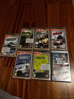 PSP Hry •JAKO NOVÉ•