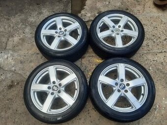 Alu kola 17" rozteč 5x112 VW, Audi , Škoda + zimni pneumati