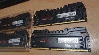 DDR3 RAM 8gb KIT Kingston hyper beast