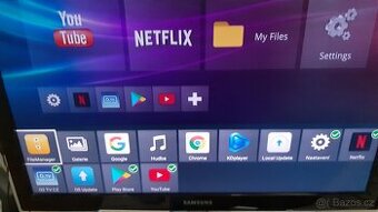 Prodám televize samsung 82cm s novým smart boxem android