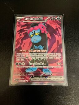 Prodám pokemon kartu Munkidori Ex 083/064