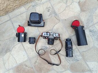 Fotoaparát Praktica LB2 + 2 objektivy