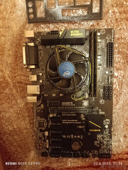 GIGABYTE H110-D3A + I5-6400 + 16GB RAM