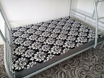 Fleecová deka / přehoz Jysk 140×200 cm – černobílý vzor