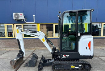 Bobcat E17 bagr|minibagr•TOP•+3x lžíce;14HP;1,6t