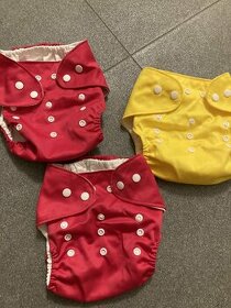 3x Gmini svrchní kalhotky na látkové pleny