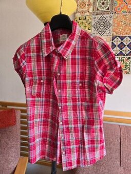 Košile dámská kostka vel. 40