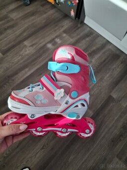 Nové dětske in line brusle, vel. 27-30