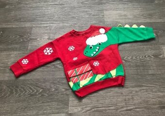 Vánoční mikina,vel.12-18měsíců