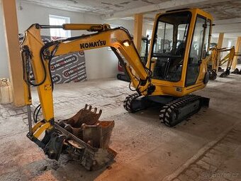 Minibagr Komatsu PC27 3x lzice