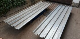 Trapézové plechy viz foto KOUPÍM