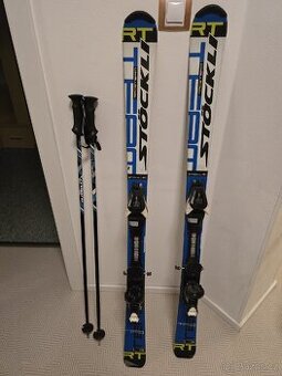 Dětské lyže 130 cm + hole