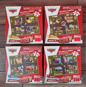 Puzzle Cars 100 dílů