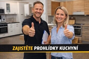 Brigáda – zajištění prohlídek kuchyní (Nezvěstice / Plzeňsko