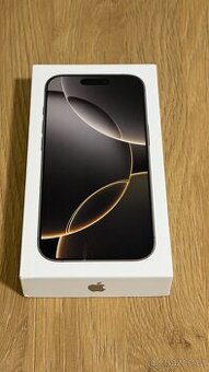 Apple iPhone 16 Pro 256GB, Natural Titanium, záruka