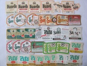 sbírka pivní etikety pivovar SAMSON Č. Budějovice 336ks