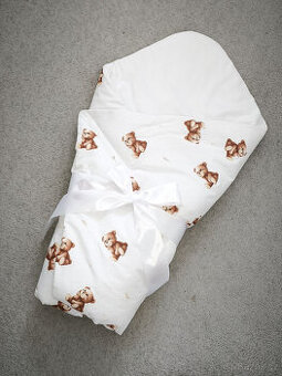 Nová rychlozavinovačka s mašlí bavlna+velvet