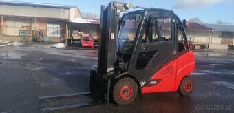 LINDE H30T-02 SLEVA triplex, boční posuv,volný zdvih