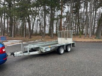 Bržděný přívěs IFOR WILLiAMS 3500 kg, 2014,  BEZ TP