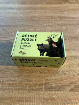 Puzzle - Lesní zvířátka🎁 + Dárek