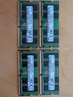 4x16 GB DDR4, 2666 MHz, SO-DIMM