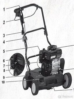 Wolf-Garten UV40B vertikutátor