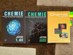 Učebnice matematiky, fyziky a chemie