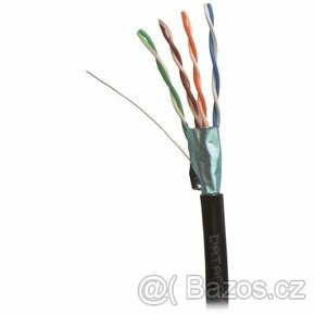 Černý Outdoor UTP kabel CAT.5E, 61 m. - 1