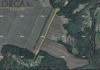 Prodej podílu 1960 m2 na pozemcích v k.ú. Němčice u Ivančic