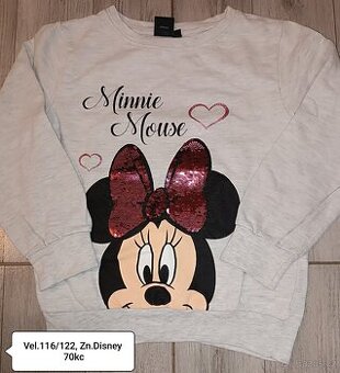 Mikiny s Minnie vel.110/116