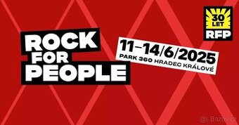 ROCK FOR PEOPLE 4 dny 11-14.6.2025 + PARKING