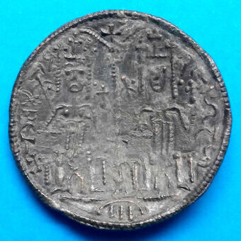 Stará mince 12. stol. Béla III. Arpádovec