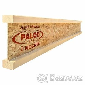Dřevěné lepené I-nosníky Palco, podpěra stropu,