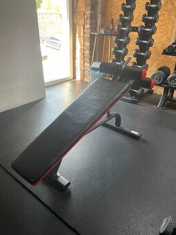 Posilovací lavice šikmá na břicho IRONLIFE