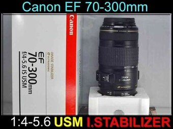 Canon EF 70-300mm F/4-5.6 IS USM F.F. TELE-ZOOM