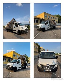2017 3S sklápěč Renault Master III,koupeno v ČR,1.majitel
