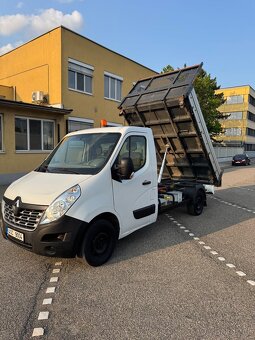 2017 3S sklápěč Renault Master III,koupeno v ČR,1.majitel