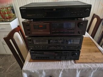 Sony STR -AV270, Sony CDP -XE300, Rotel RD-945AX,Technics