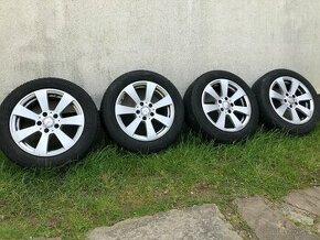 ALU disky 5x112 7jx16 H2 ET43, 66,6 včetně pneu