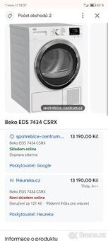 Sušička beko