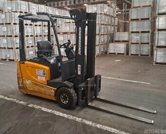 Jungheinrich EFG 1,6t – elektrický vysokozdvižný vozík, pojí