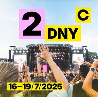 Koupím vstupenku na Colours Of Ostrava za 2500,- kč