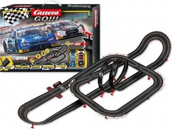 Autodráha Carrera GO DTM + F1 + doplňky
