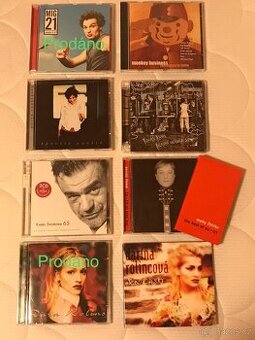 CD POP ROCK R&B soundtrack cizí i české