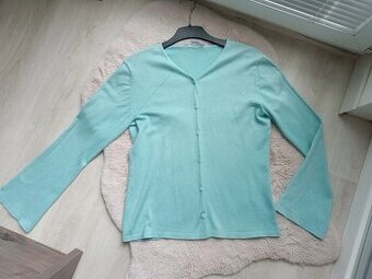 Dámský luxusní mint kardigan Laurél, vel. M