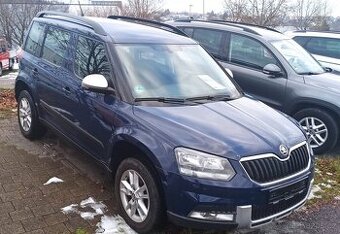 Škoda Yeti 4x4 2.0 TDi 110kW DSG 2017 Tažné, Tempomat