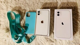 IPhone 11 64GB bily, top stav