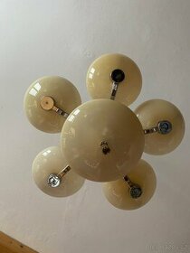 Starý Chromovany lustr Halabala,funkcionalismus