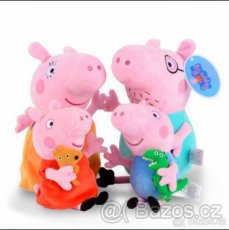PLYŠÁK RODINA 4 KS PRASÁTKO PEPINA