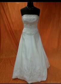 Svatební šaty krásné vel. 42